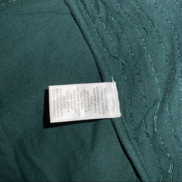 Ann Taylor loft green sequin scoop neck tee - Picture 7 of 8